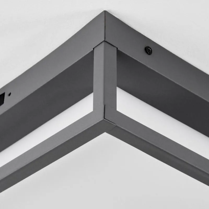 hofstein plafonnier extérieur Nonza LED Anthracite, 1 lumière