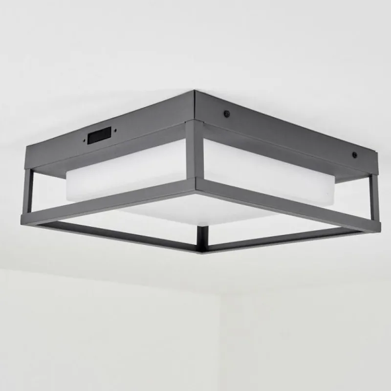 hofstein plafonnier extérieur Nonza LED Anthracite, 1 lumière