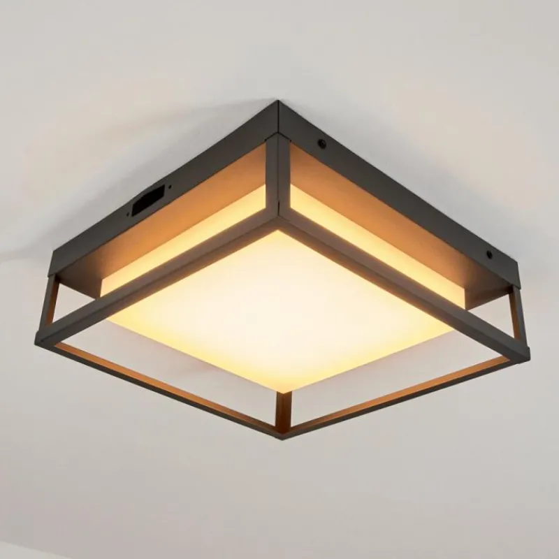 hofstein plafonnier extérieur Nonza LED Anthracite, 1 lumière