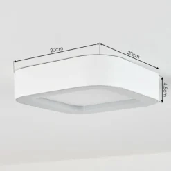 hofstein plafonnier extérieur Paleroo LED Blanc, 1 lumière
