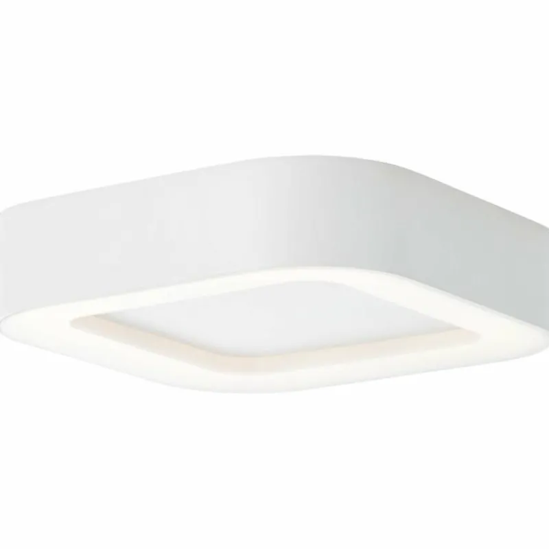 Luminaires Brilliant plafonnier extérieur Brillliant Whittaker LED Blanc, 1 lumière