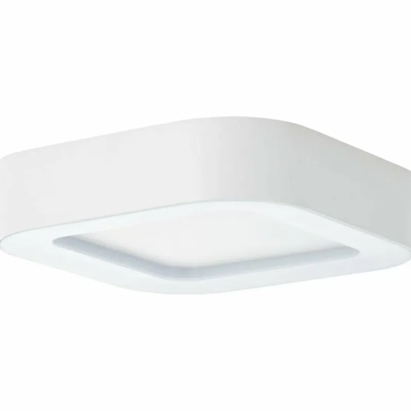Luminaires Brilliant plafonnier extérieur Brillliant Whittaker LED Blanc, 1 lumière