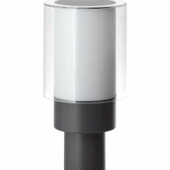 Luminaires Brilliant plafonnier extérieur Brilliant-Leuchten Arthus Noir, 1 lumière