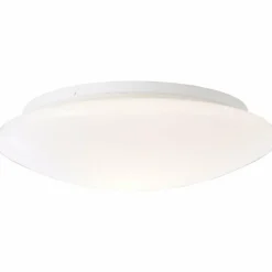 Luminaires Brilliant plafonnier extérieur Brilliant Farly Blanc, 1 lumière