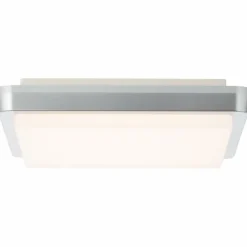 Luminaires Brilliant plafonnier extérieur Brilliant Devora LED Argenté, 1 lumière