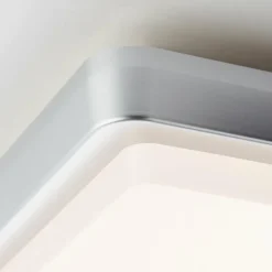 Luminaires Brilliant plafonnier extérieur Brilliant Devora LED Argenté, 1 lumière