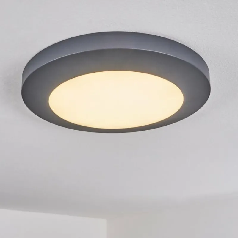 hofstein plafonnier extérieur Durivier LED Anthracite, 1 lumière