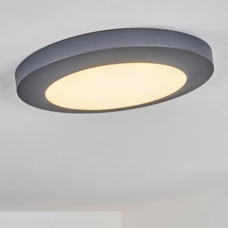 hofstein plafonnier extérieur Durivier LED Anthracite, 1 lumière