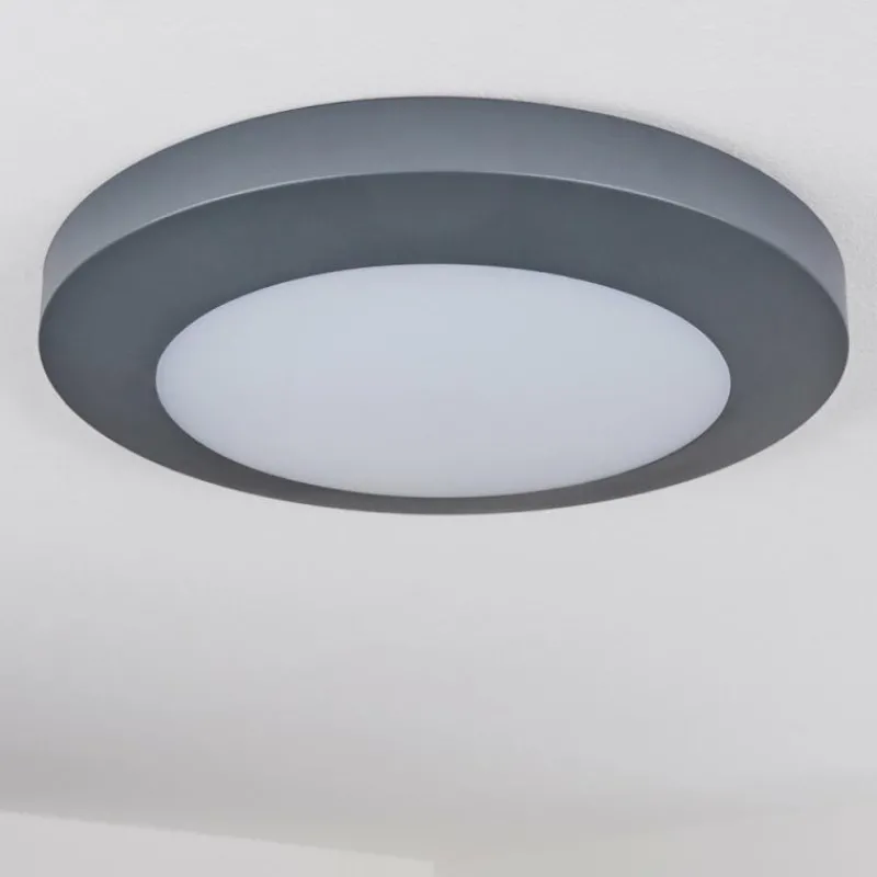 hofstein plafonnier extérieur Durivier LED Anthracite, 1 lumière