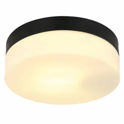 Luminaires Globo Lighting plafonnier extérieur Globo VRANOS Noir, 1 lumière