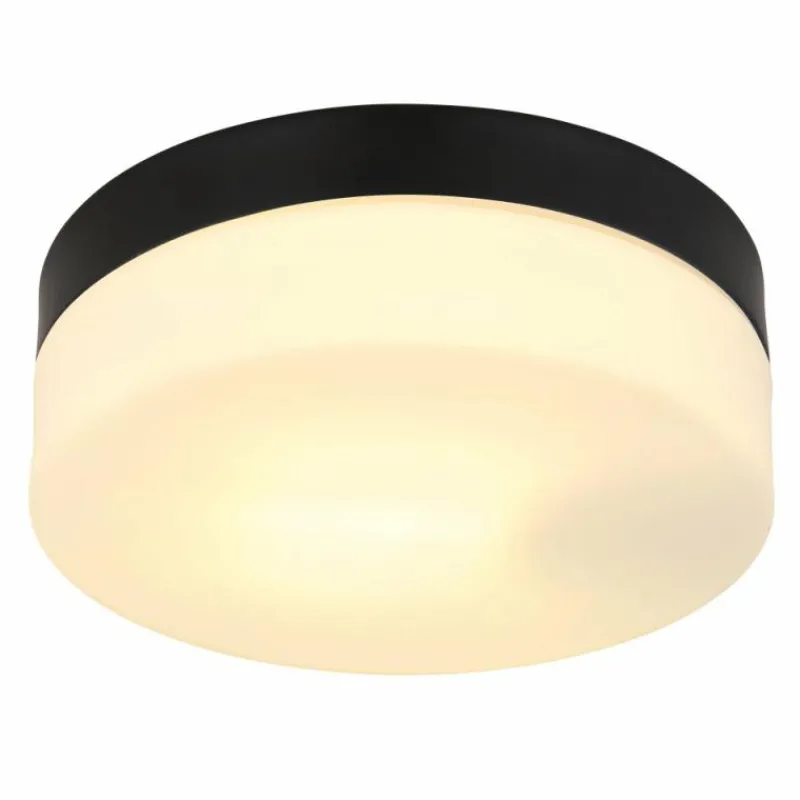 Luminaires Globo Lighting plafonnier extérieur Globo VRANOS Noir, 1 lumière
