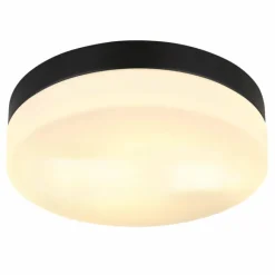 Luminaires Globo Lighting plafonnier extérieur Globo VRANOS Noir, 1 lumière