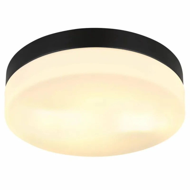 Luminaires Globo Lighting plafonnier extérieur Globo VRANOS Noir, 1 lumière