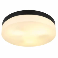 Luminaires Globo Lighting plafonnier extérieur Globo VRANOS Noir, 3 lumières
