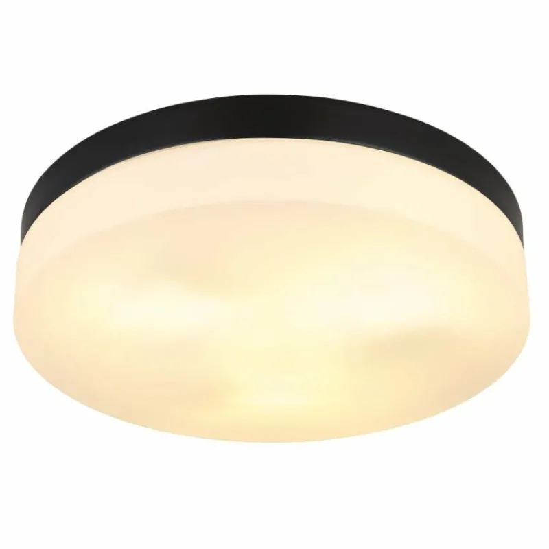 Luminaires Globo Lighting plafonnier extérieur Globo VRANOS Noir, 3 lumières