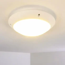 hofstein plafonnier extérieur Grafton Blanc, 1 lumière