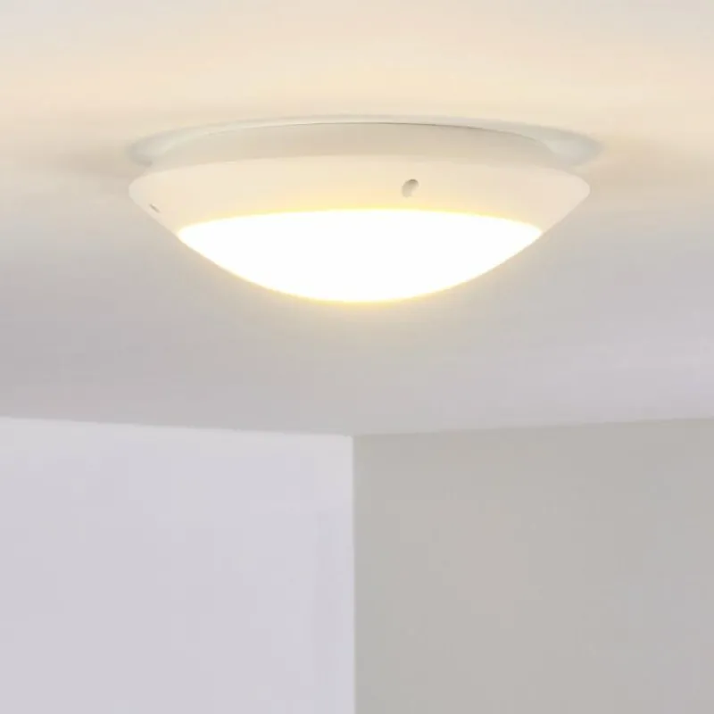 hofstein plafonnier extérieur Grafton Blanc, 1 lumière