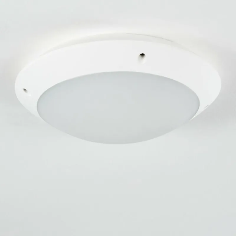 hofstein plafonnier extérieur Grafton Blanc, 1 lumière