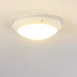 hofstein plafonnier extérieur Grafton Blanc, 1 lumière