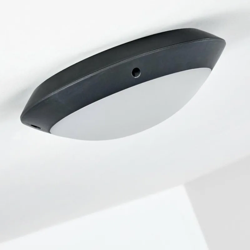 hofstein plafonnier extérieur Grafton Anthracite, 1 lumière