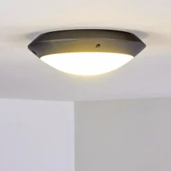 hofstein plafonnier extérieur Grafton Anthracite, 1 lumière