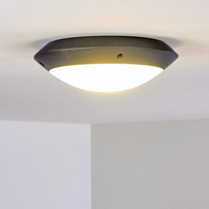 hofstein plafonnier extérieur Grafton Anthracite, 1 lumière