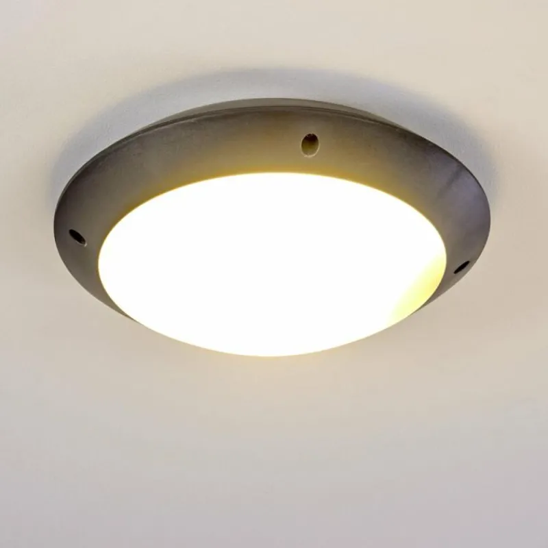 hofstein plafonnier extérieur Grafton Anthracite, 1 lumière