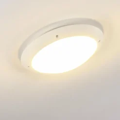 hofstein plafonnier extérieur Grafton Blanc, 2 lumières