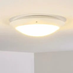 hofstein plafonnier extérieur Grafton Blanc, 2 lumières