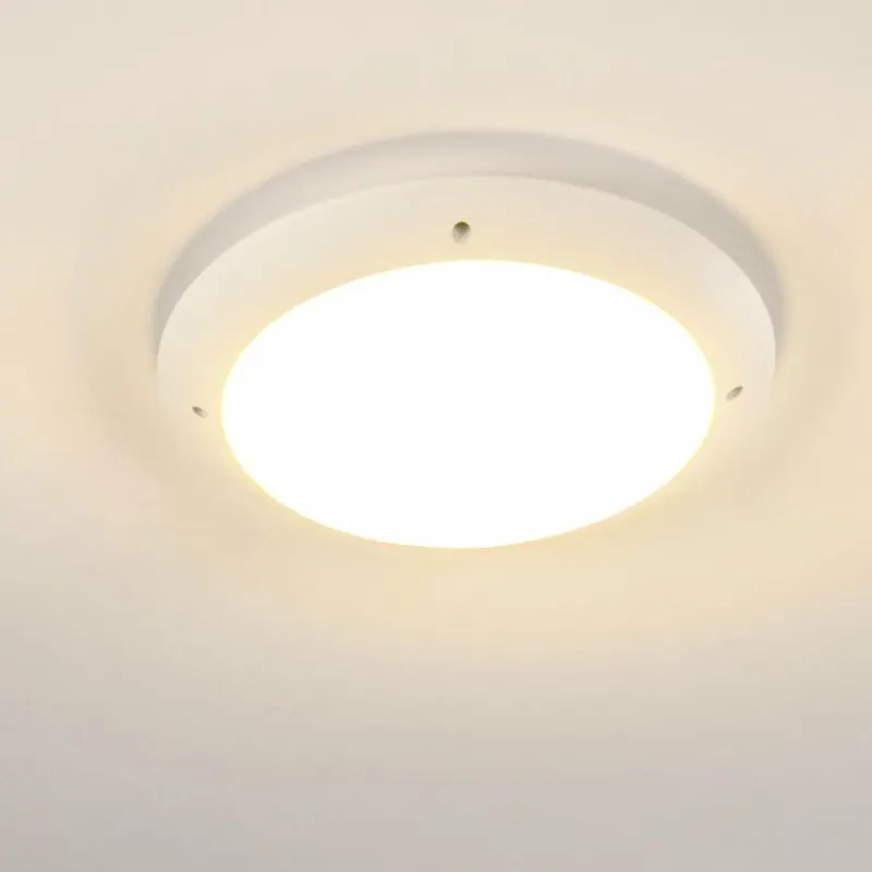 hofstein plafonnier extérieur Grafton Blanc, 2 lumières