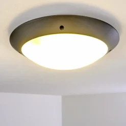 hofstein plafonnier extérieur Grafton Anthracite, 2 lumières