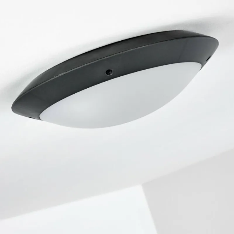 hofstein plafonnier extérieur Grafton Anthracite, 2 lumières