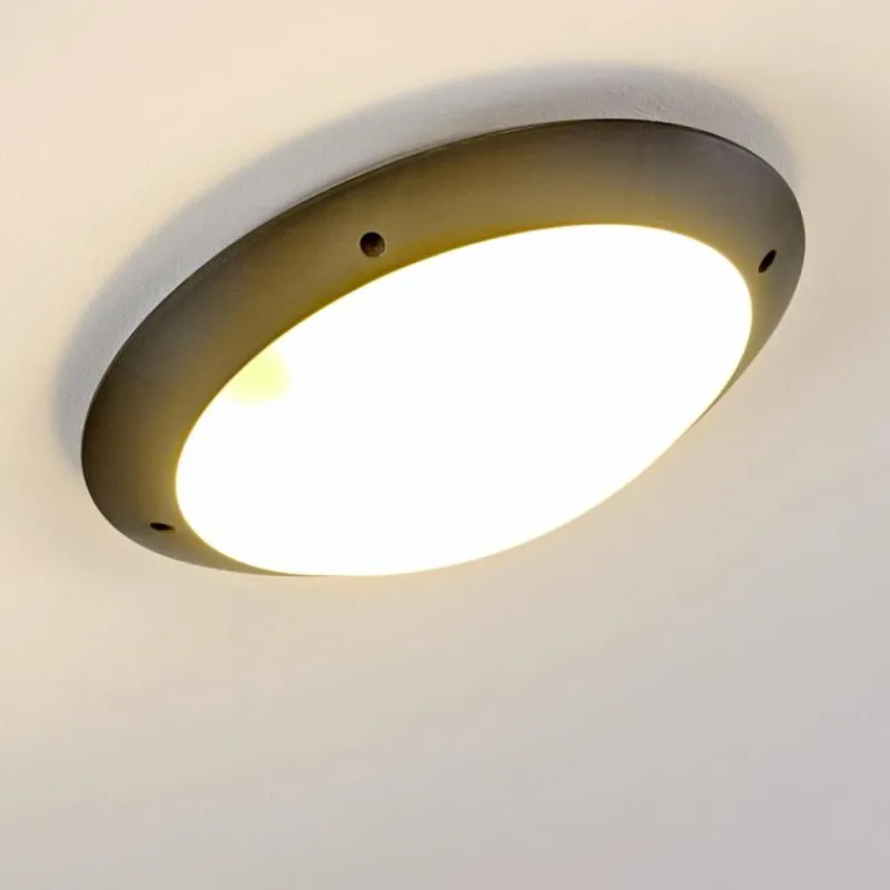 hofstein plafonnier extérieur Grafton Anthracite, 2 lumières