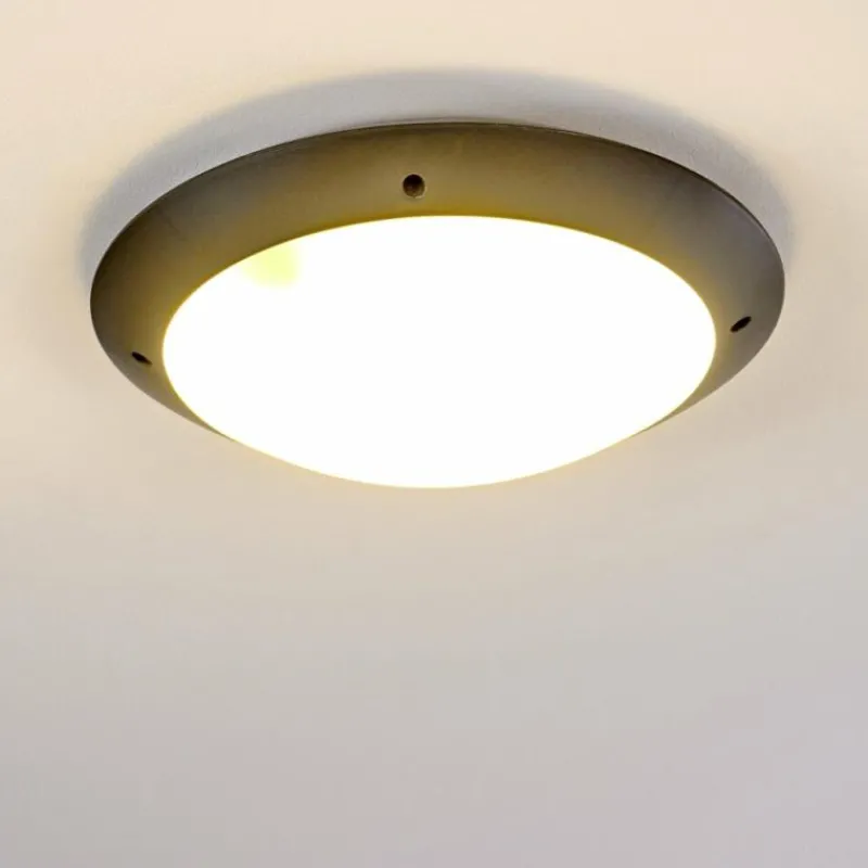 hofstein plafonnier extérieur Grafton Anthracite, 2 lumières