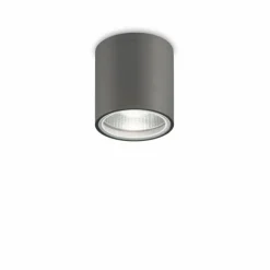 Luminaires Ideallux plafonnier extérieur Ideallux GUN Anthracite, 1 lumière