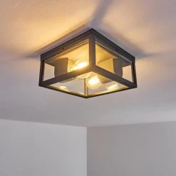 hofstein plafonnier extérieur Kiwalik Anthracite, 1 lumière