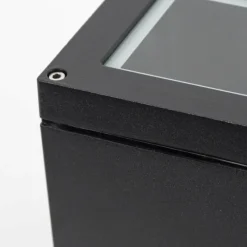 KS Verlichting plafonnier extérieur Sigma Noir, Blanc, 1 lumière