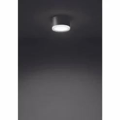 Luminaires LCD plafonnier extérieur LCD Grasbrunn LED Noir, 1 lumière