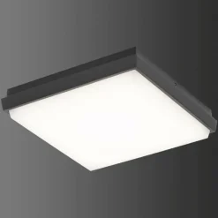Luminaires LCD Plafonnier extérieur LCD TYP 5060 LED Noir, 1 lumière