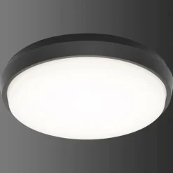 Luminaires LCD Plafonnier extérieur LCD TYP 5066 LED Noir, 1 lumière