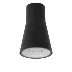Luminaires Lucide plafonnier extérieur Lucide DERBY LED Noir, 1 lumière
