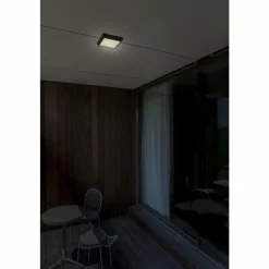 Luminaires Lutec plafonnier extérieur Lutec Helena LED Anthracite, 1 lumière