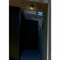 Luminaires Lutec plafonnier extérieur Lutec Gemini LED Anthracite, 1 lumière