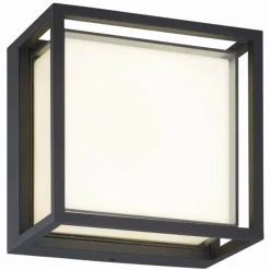 Luminaires Mantra plafonnier extérieur Mantra CHAMONIX LED Gris, 1 lumière