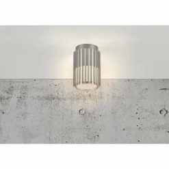 Luminaires Nordlux plafonnier extérieur Nordlux MATR Aluminium, 1 lumière