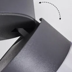 hofstein plafonnier extérieur Papagayos LED Anthracite, Blanc, 1 lumière, Changeur de couleurs