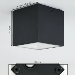 hofstein plafonnier extérieur Spidern LED Blanc, 1 lumière