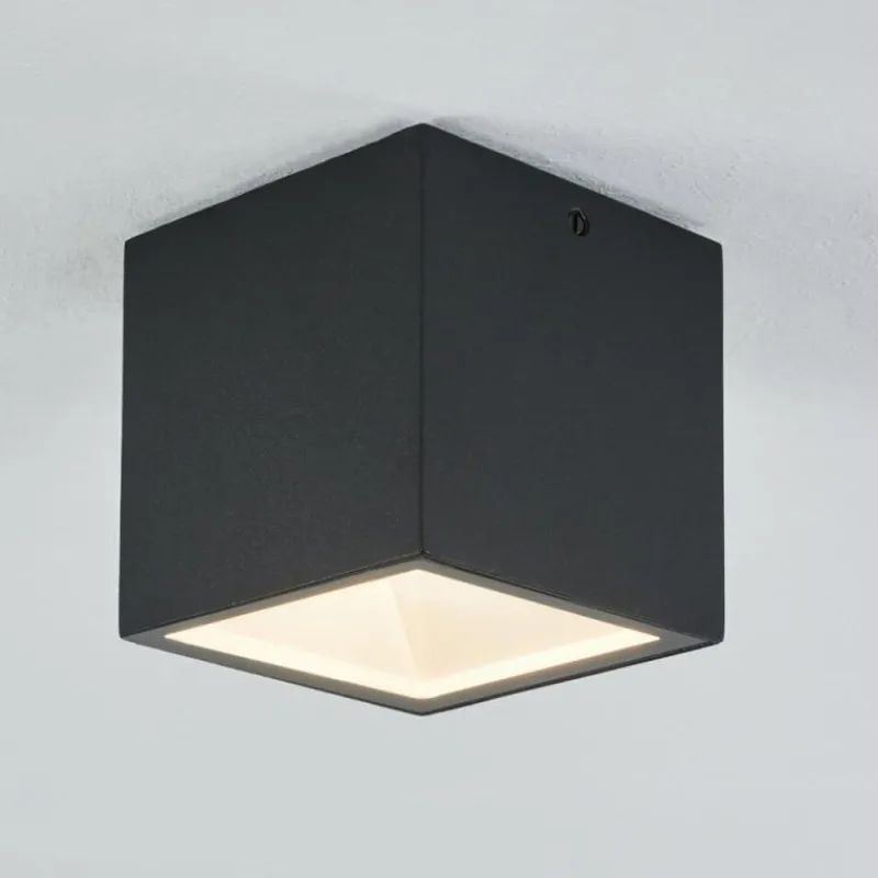 hofstein plafonnier extérieur Spidern LED Blanc, 1 lumière