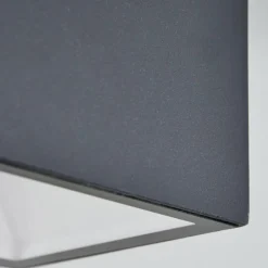 hofstein plafonnier extérieur Spidern LED Anthracite, Blanc, 1 lumière