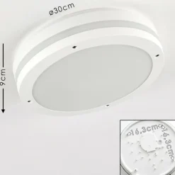 hofstein plafonnier extérieur Wollongong LED Blanc, 1 lumière